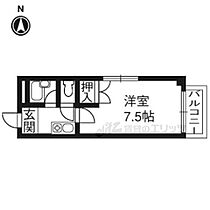 京都府京都市西京区上桂北村町（賃貸マンション1K・4階・19.44㎡） その2