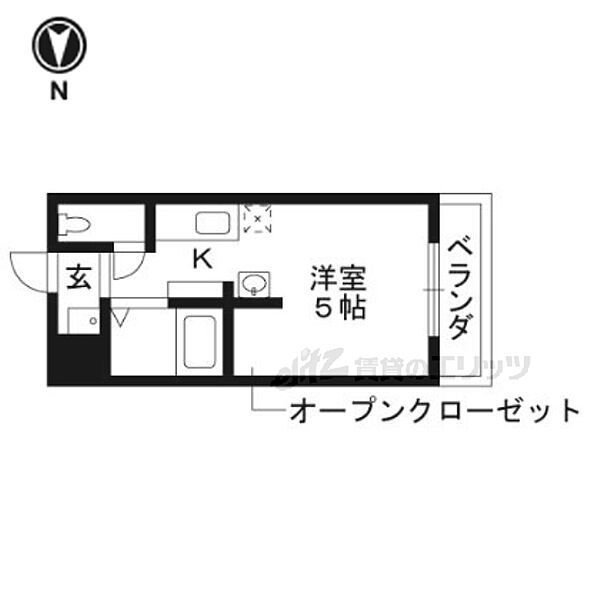 京都府京都市伏見区桃山最上町(賃貸マンション1K・1階・22.00㎡)の写真 その2