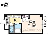 りさ・すみぞめ 307 ｜ 京都府京都市伏見区深草北鍵屋町（賃貸マンション1K・3階・21.52㎡） その2