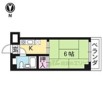 京都府京都市伏見区深草中ノ島町（賃貸マンション1K・2階・15.82㎡） その2