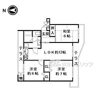 南円明寺丘団地16棟  ｜ 京都府乙訓郡大山崎町字円明寺小字西法寺（賃貸マンション3LDK・1階・61.15㎡） その2