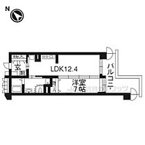 ジュネット京都　久我の杜 410 ｜ 京都府京都市伏見区久我東町（賃貸マンション1LDK・4階・48.15㎡） その2