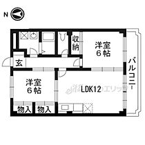 京都府京都市伏見区下鳥羽北円面田町（賃貸マンション2LDK・5階・55.84㎡） その2