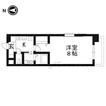 京都府京都市下京区七条御所ノ内南町（賃貸マンション1K・8階・25.65㎡） その2