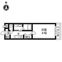 京都府京都市西京区川島三重町（賃貸アパート1K・1階・25.50㎡） その1