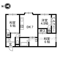 間取図画像 3DK