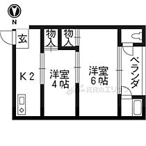 京都府京都市伏見区横大路下三栖南郷（賃貸アパート2K・2階・22.00㎡） その2