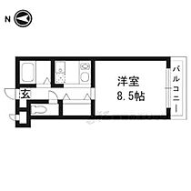 京都府京都市南区久世中久世町5丁目（賃貸マンション1K・4階・25.60㎡） その2