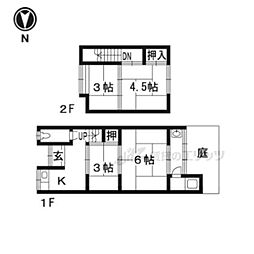 上鳥羽堀子町138-1貸家