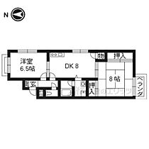 京都府京都市伏見区桃山井伊掃部西町（賃貸マンション2LDK・4階・51.70㎡） その2