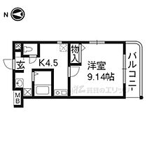 カーサ・ドルチェ 105 ｜ 京都府京都市伏見区深草西出町（賃貸マンション1K・1階・30.35㎡） その2