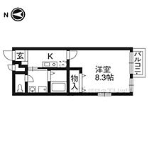 アンプルールエアリーズ 208 ｜ 京都府京都市伏見区桃山水野左近西町（賃貸アパート1K・2階・26.08㎡） その2