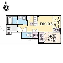 （仮称）久御山町佐古内屋敷新築アパートA 101 ｜ 京都府久世郡久御山町佐古（賃貸アパート1LDK・1階・42.15㎡） その2