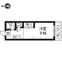 サンパレス山崎 403 ｜ 京都府乙訓郡大山崎町大山崎鏡田（賃貸マンション1K・4階・22.80㎡） その2