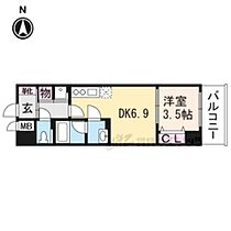 インサイトルポ山科椥辻 302 ｜ 京都府京都市山科区東野舞台町（賃貸マンション1DK・3階・27.73㎡） その2