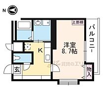 京都府京都市伏見区深草西浦町8丁目（賃貸マンション1K・5階・27.75㎡） その1