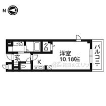 京都府京田辺市東古森（賃貸マンション1R・1階・27.25㎡） その2