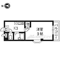 メゾンセザンヌ 2-E ｜ 京都府京都市南区西九条大国町（賃貸マンション1K・2階・24.00㎡） その1