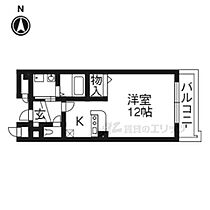 クラール・ＴＹ 107 ｜ 京都府宇治市伊勢田町新中ノ荒（賃貸マンション1R・1階・30.98㎡） その2