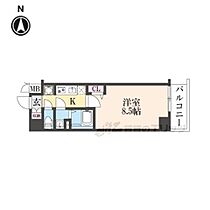 京都府京都市伏見区深草西浦町5丁目（賃貸マンション1K・4階・25.52㎡） その2