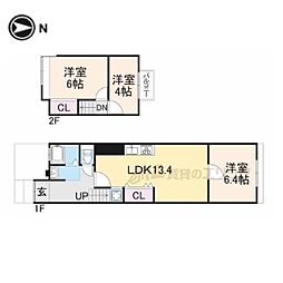 近鉄京都線 久津川駅 徒歩15分