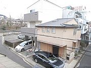 リビング側のベランダからの眺望です。