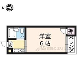 メゾン・ド・エプーゼ 3階1Kの間取り