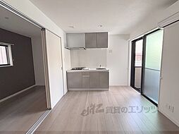 京阪宇治線 桃山南口駅 徒歩8分の賃貸アパート 1階1LDKのリビング/ダイニング