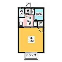 大和ハイツ 204 ｜ 長野県長野市大字南長野妻科（賃貸アパート1K・2階・22.68㎡） その2