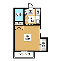 プチメゾンわかたけ 103 ｜ 長野県長野市上松２丁目（賃貸アパート1K・1階・23.80㎡） その2