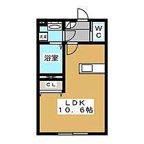 ラルーチェ　サウス 106 ｜ 長野県長野市稲里町中央３丁目（賃貸アパート1R・1階・28.40㎡） その2