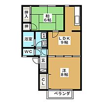 仁ハイツII 105 ｜ 長野県長野市大字三輪（賃貸アパート2LDK・1階・50.22㎡） その2