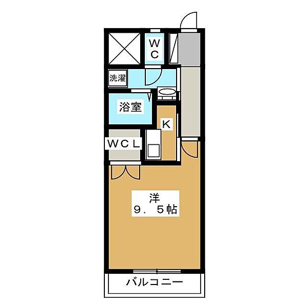 ルート南向　Ａ棟 103｜長野県長野市大字高田(賃貸マンション1K・1階・30.58㎡)の写真 その2