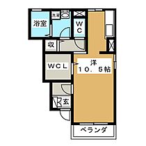 ローズコート・カノンII　Ｂ棟 101 ｜ 長野県長野市篠ノ井会（賃貸アパート1R・1階・32.81㎡） その2