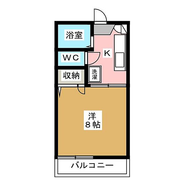 ラフィーネＳＴ　Ｂ 102｜長野県長野市大字稲葉(賃貸アパート1K・1階・26.40㎡)の写真 その2