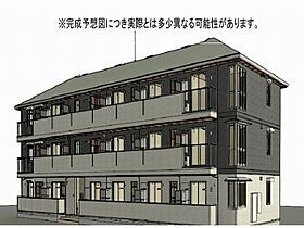 グランスクエアIII番館 302 ｜ 長野県長野市大字鶴賀腰巻2186-1の一部、2186-3の一部（賃貸アパート1LDK・3階・41.29㎡） その1