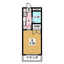 コーポＯＫＴ 206 ｜ 長野県長野市中御所４丁目（賃貸マンション1K・2階・18.63㎡） その2