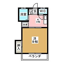 フルール 103 ｜ 長野県長野市上松２丁目（賃貸アパート1K・1階・25.11㎡） その2