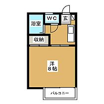 ラプラス西和田 102 ｜ 長野県長野市西和田２丁目（賃貸アパート1K・1階・24.33㎡） その2