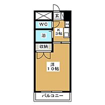 リバーシティ中御所 205 ｜ 長野県長野市中御所１丁目（賃貸マンション1K・2階・27.60㎡） その2