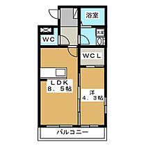 スカイ　ウィングコート 102 ｜ 長野県長野市大字稲葉（賃貸マンション1LDK・1階・35.34㎡） その2