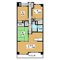 長野県長野市大字鶴賀（賃貸マンション3LDK・6階・75.73㎡） その2