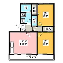 ガーデンコート2 201 ｜ 長野県長野市三輪４丁目（賃貸アパート2LDK・2階・50.22㎡） その2