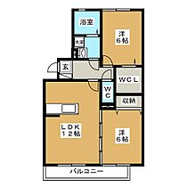 ジエンティール 302 ｜ 長野県長野市大字稲葉上千田（賃貸アパート2LDK・2階・56.13㎡） その2