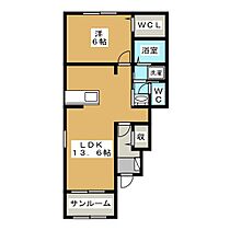 アクアレジデンス 101 ｜ 長野県長野市大字川合新田（賃貸アパート1LDK・1階・50.29㎡） その2