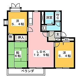 🉐敷金礼金0円！🉐ベルメゾンプランタン　Ｓ棟