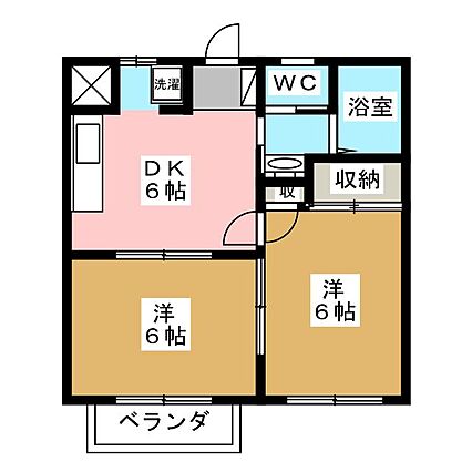 アーバン五明A棟_間取り_0