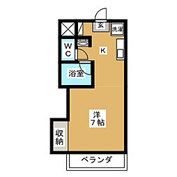 間取図画像 ワンルーム