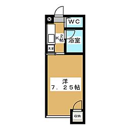 PAVEMENT 1Kの間取図画像
