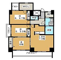 ハチマル本庄ビル 503 ｜ 長野県松本市本庄１丁目（賃貸マンション3LDK・5階・76.95㎡） その2